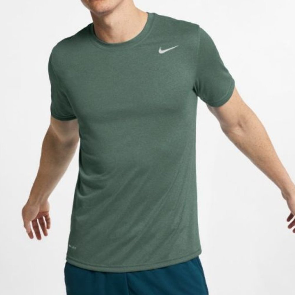 NWT Nike Legend 2.0 Tee Dutch Green Heather